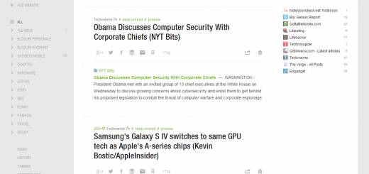Feedly, alternativă la Google Reader